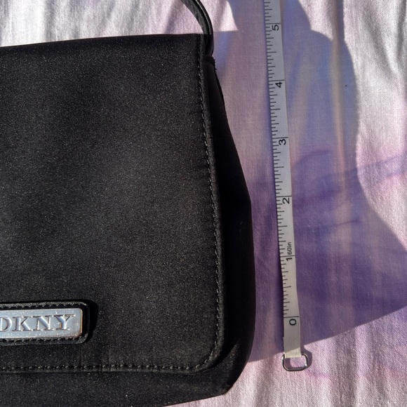 Mini DKNY All Black Crossbody Bag - Picture 1 of 5